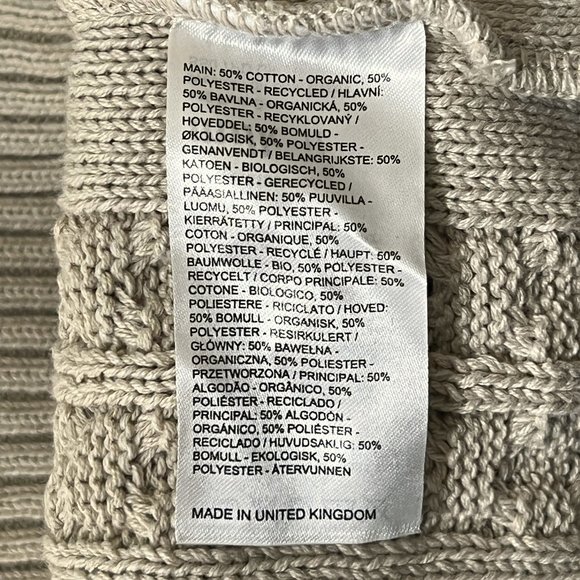 Urban Outfitters Milk It Cable Knit Cropped Cardigan Size 10 - Picture 10 of 10